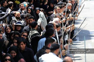 مراسم عزاداری روز عاشورا مشهد