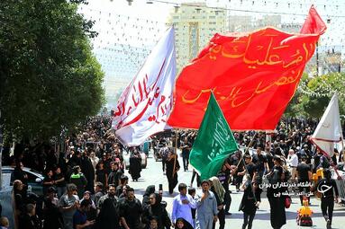 مراسم عزاداری روز عاشورا مشهد