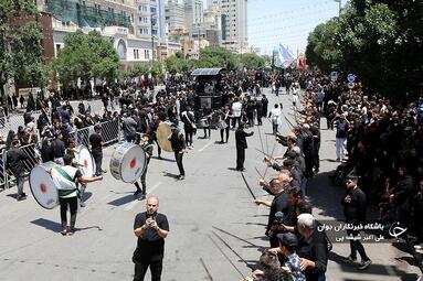 مراسم عزاداری روز عاشورا مشهد