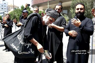 مراسم عزاداری روز عاشورا مشهد