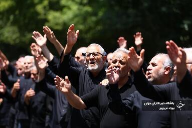 مراسم عزاداری روز عاشورا در تبریز