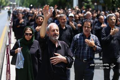 مراسم عزاداری روز عاشورا در تبریز