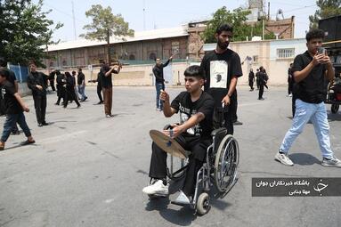مراسم عزاداری روز عاشورا در کرمان