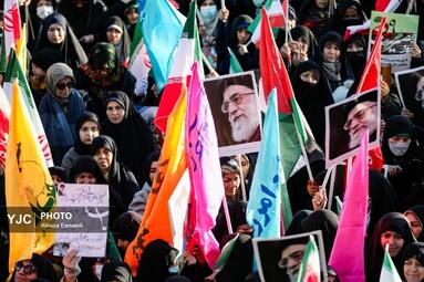 مراسم بزرگداشت یوم‌الله ۹ دی در میدان امام حسین (ع)