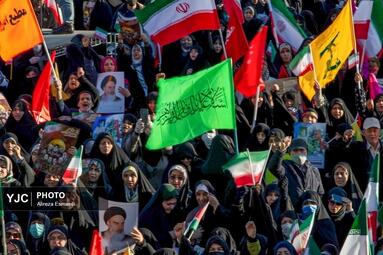 مراسم بزرگداشت یوم‌الله ۹ دی در میدان امام حسین (ع)