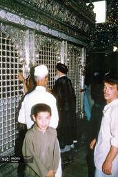 عکس حضرت امام خمینی (ره) در شهر نجف اشرف