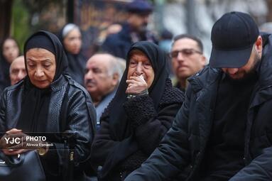 تشییع پیکر منوچهر والی زاده