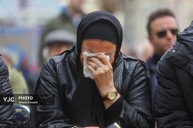 تشییع پیکر منوچهر والی زاده