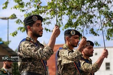 مراسم رژه ارتش جمهوری اسلامی ایران به مناسبت روز ۲۹ فروردین، ارتش و نیروی زمینی در رشت