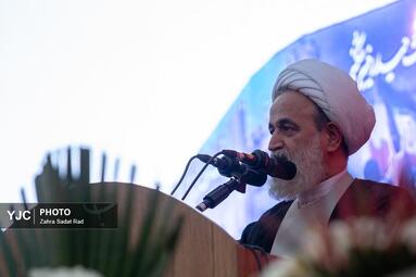 مهمونی ۱۰ کیلومتری غدیر با شعار «ایران ذوالفقار علی»