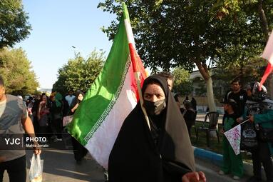 مهمونی کیلومتری گذر غدیر کرمان
