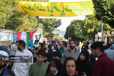 مهمونی کیلومتری گذر غدیر کرمان
