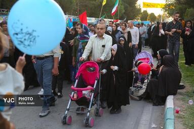 مهمونی کیلومتری گذر غدیر کرمان