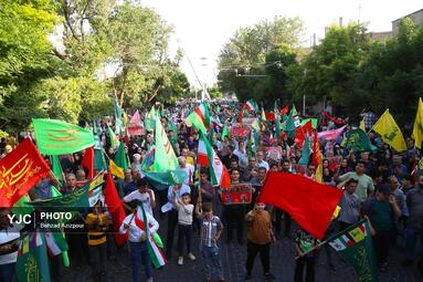 مهمونی کیلومتری گذر غدیر کرمان