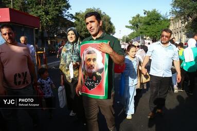 مهمونی کیلومتری گذر غدیر کرمان