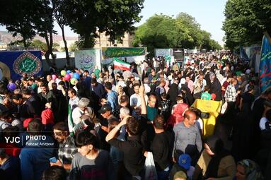 مهمونی کیلومتری گذر غدیر کرمان
