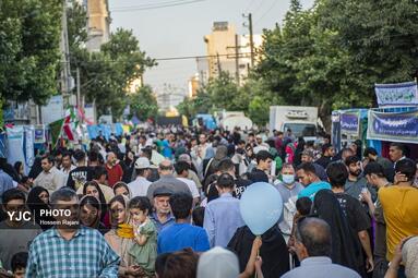 مهمونی کیلومتری گذر غدیر کرمان