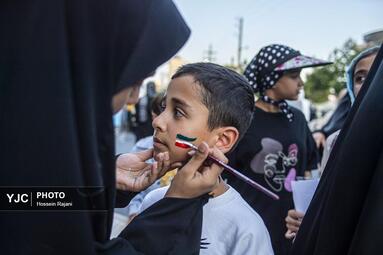 مهمونی کیلومتری گذر غدیر کرمان