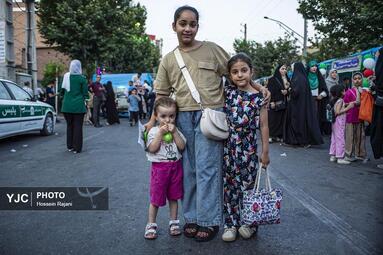 مهمونی کیلومتری گذر غدیر کرمان