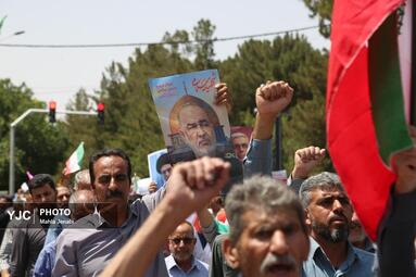 راهپیمایی جمعه نصر و خشم در کرمان