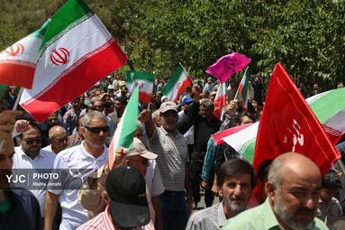 راهپیمایی جمعه نصر و خشم در کرمان