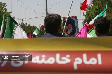 راهپیمایی جمعه نصر و خشم در کرمان