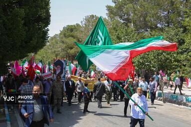 راهپیمایی جمعه نصر و خشم در کرمان