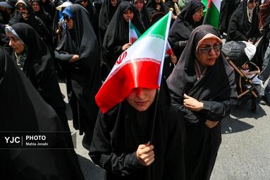 راهپیمایی جمعه نصر و خشم در کرمان
