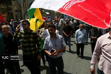 راهپیمایی جمعه نصر و خشم در کرمان