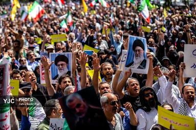 راهپیمایی جمعه‌های خشم و نصر تهران - ۲