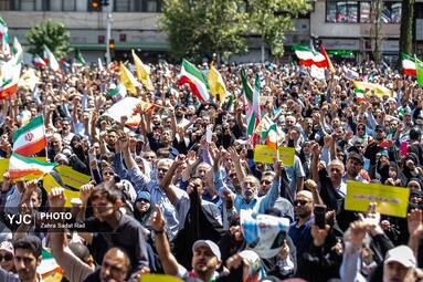 راهپیمایی جمعه‌های خشم و نصر تهران - ۲