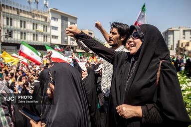 راهپیمایی جمعه‌های خشم و نصر تهران - ۲