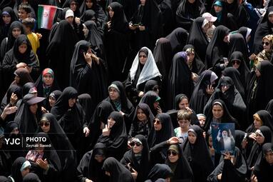 راهپیمایی جمعه نصر و خشم در همدان