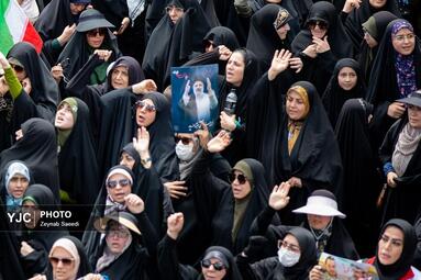راهپیمایی جمعه نصر و خشم در همدان