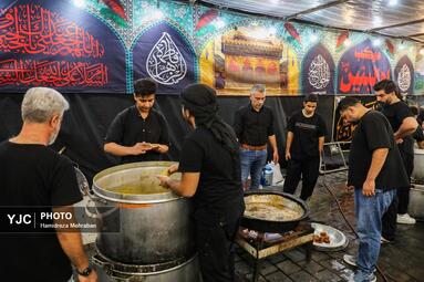 حال و هوای محرم در محله دولت آباد تهران