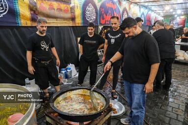 حال و هوای محرم در محله دولت آباد تهران