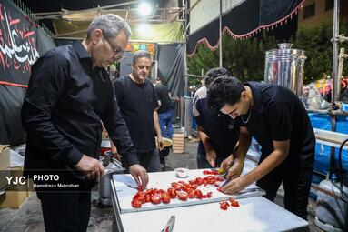 حال و هوای محرم در محله دولت آباد تهران