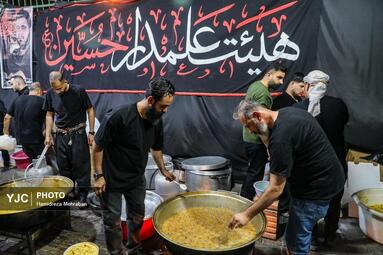 حال و هوای محرم در محله دولت آباد تهران