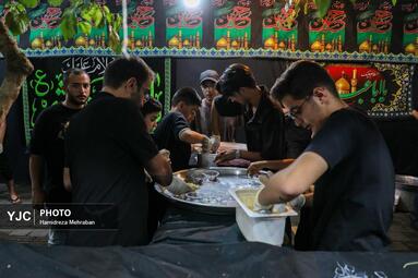 حال و هوای محرم در محله دولت آباد تهران