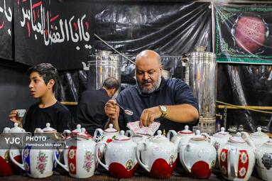 حال و هوای محرم در محله دولت آباد تهران
