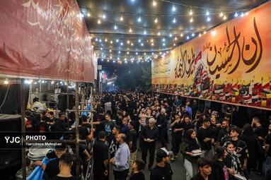 حال و هوای محرم در محله دولت آباد تهران