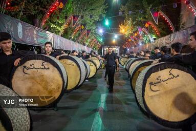مراسم عزاداری سنتی «شاه‌ حسین گویان» در تهران