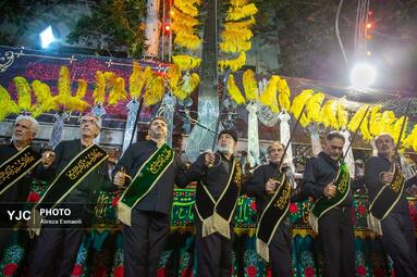 مراسم عزاداری سنتی «شاه‌ حسین گویان» در تهران