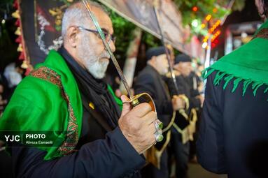 مراسم عزاداری سنتی «شاه‌ حسین گویان» در تهران