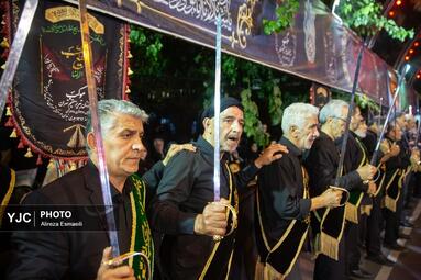 مراسم عزاداری سنتی «شاه‌ حسین گویان» در تهران