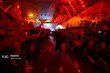 مراسم عزاداری سنتی «شاه‌ حسین گویان» در تهران