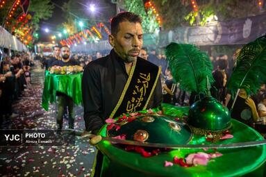 مراسم عزاداری سنتی «شاه‌ حسین گویان» در تهران