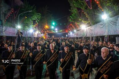 مراسم عزاداری سنتی «شاه‌ حسین گویان» در تهران