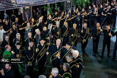 مراسم عزاداری سنتی «شاه‌ حسین گویان» در تهران