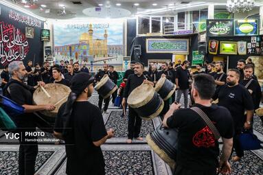 آیین مشعل گردانی عراقی‌های مقیم تهران